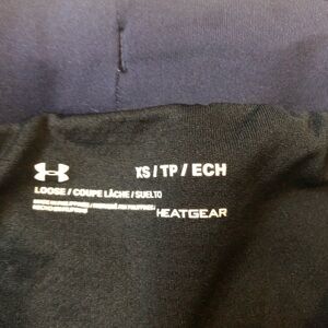 Navy Blue under armor shorts size extra small